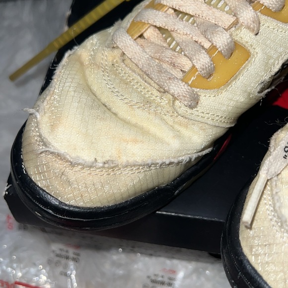 Jordan x offwhite preschool retro sneakers with extra laces - Picture 4 of 11